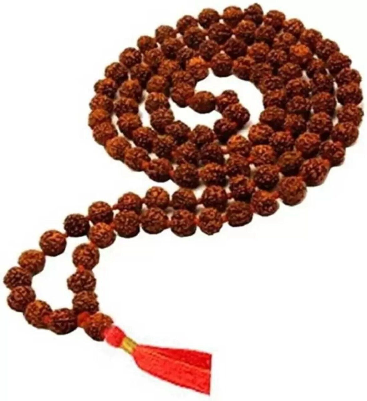 5 Mukhi Rudraksha Mala | 108 Beads | Original Certified