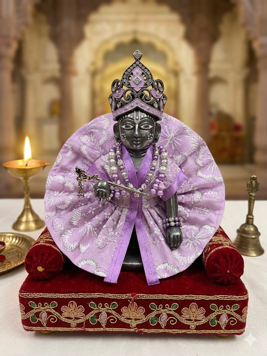 Multicolor Thakur Ji Dress Size 2 | Pack of 4 | Laddu Gopal Poshak