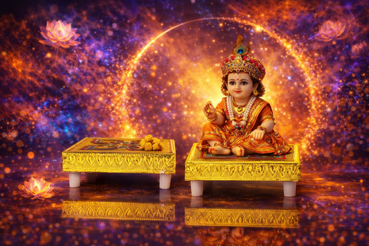 Shree Kanha Aasan Chowki 🪔