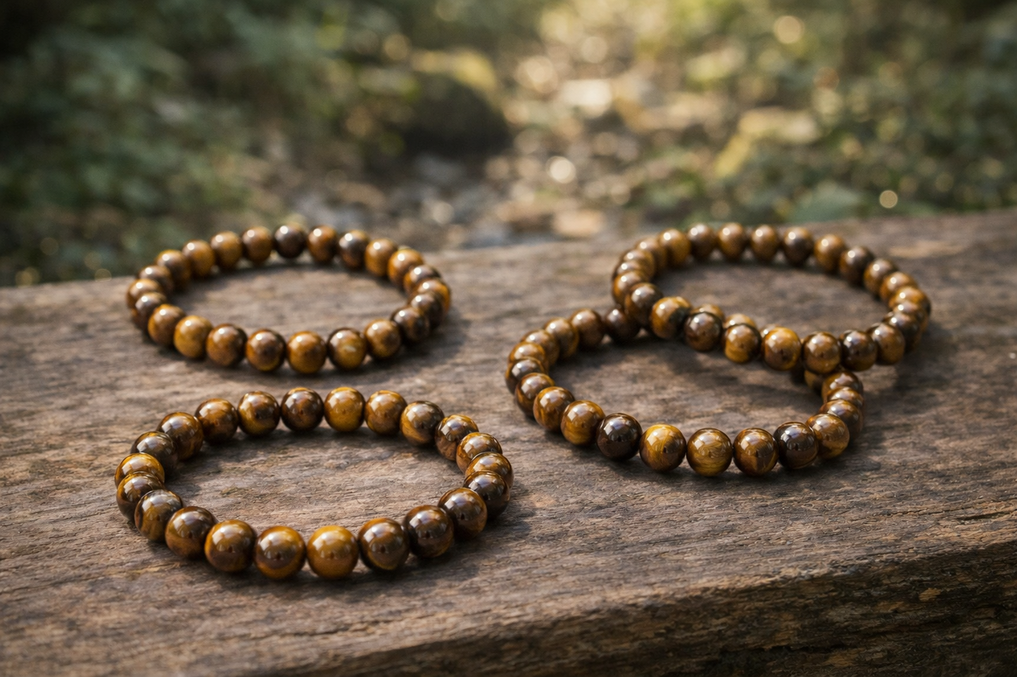 Tiger Eye Bracelet – Natural Crystal Healing Bracelet