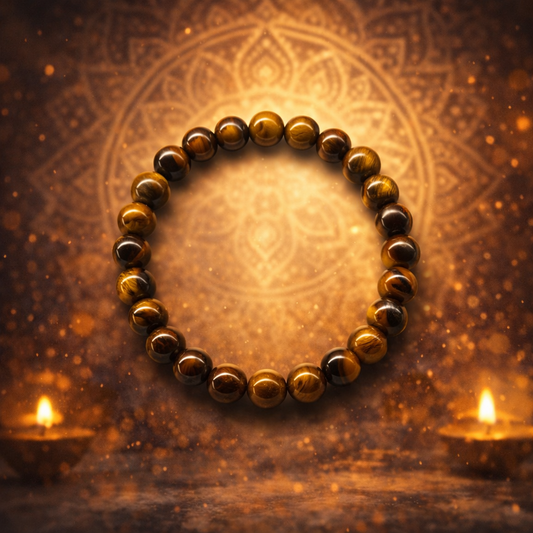 Tiger Eye Bracelet – Natural Crystal Healing Bracelet